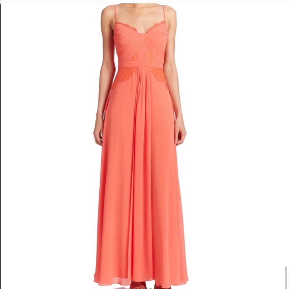BCBG Antonea Gown in Coral